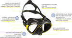 Cressi Air Scuba and Snorkeling Mask