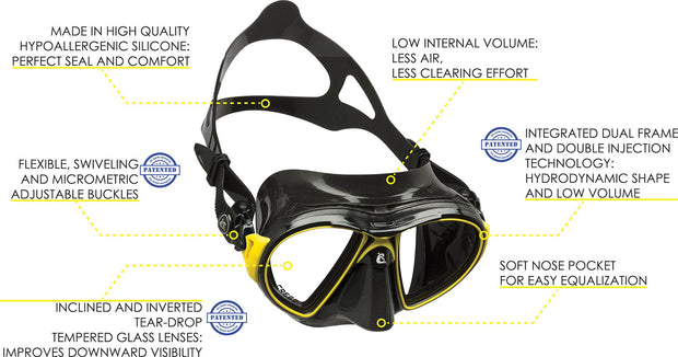 Cressi Air Scuba and Snorkeling Mask