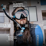 Cressi x Steve Aoki Limited Edition HiroQuest Adult Mask & Snorkel Set