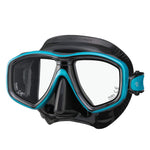 TUSA M-212 Freedom Ceos Scuba Diving Mask(Black/Ocean Green)