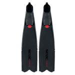 SEAC Motus Tris Freediving and Spearfishing Set - Motus Long Fins, One Diving Mask Jet Snorkel, Shoulder Bag Included