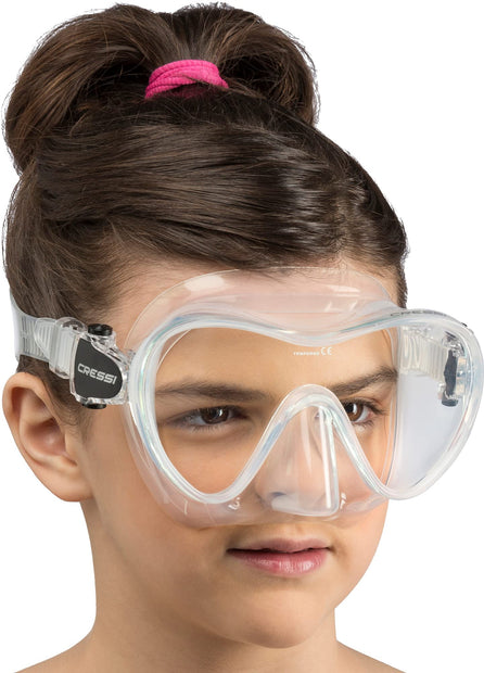 Cressi Kid's Scuba Mask - Mini Frameless