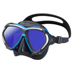 TUSA M-2001 Paragon Scuba Diving Mask(Black/Fishtail Blue)