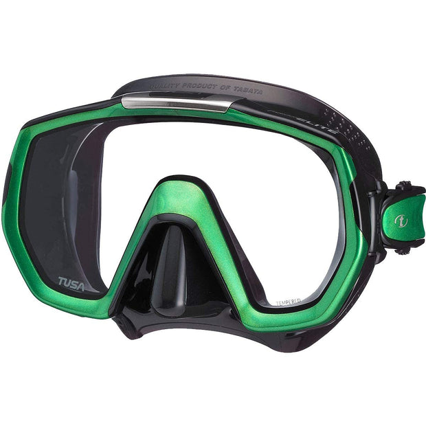 TUSA M-1003 Freedom Elite Scuba Diving Mask(Black/Energy Green)