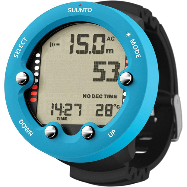 Suunto Zoop Novo Wrist Scuba Diving Computer(Blue / w/ USB)
