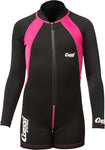 Cressi Kid Long Sleeve Swimsuit(Black/Pink / S)