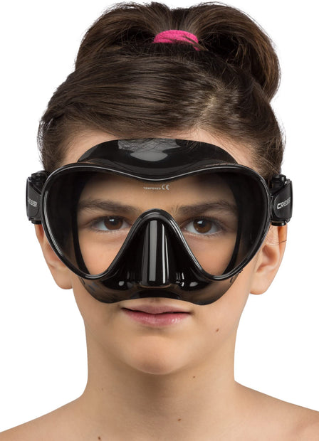 Cressi Kid's Scuba Mask - Mini Frameless