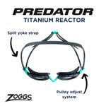 Zoggs Predator Titanium Reactor