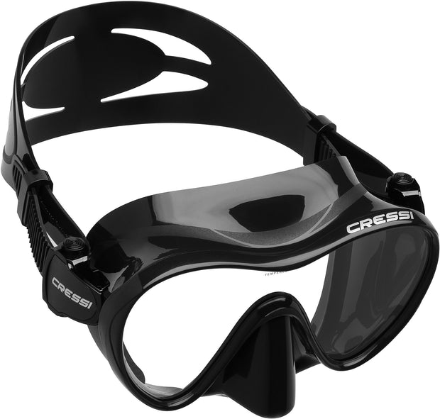 Cressi Mini Frameless Dive Mask(Black)