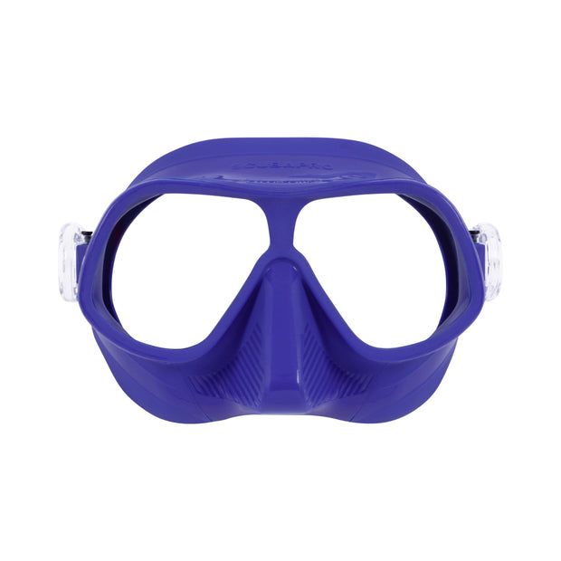 SCUBAPRO Steel Comp Freediving Mask, with Dual Lens and Frameless, Low Volume Design, Orange