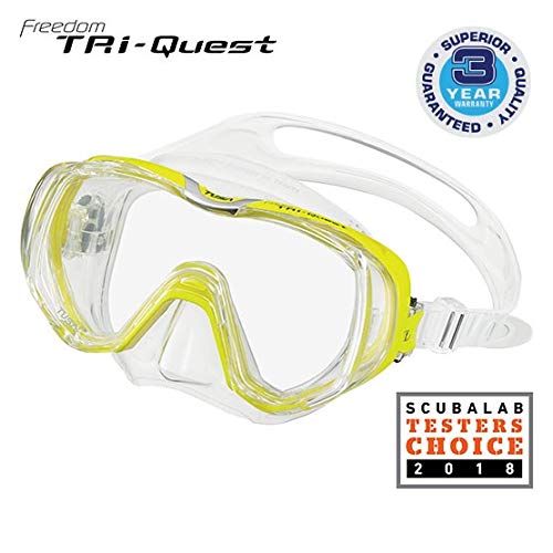 TUSA M-3001 Freedom Tri-Quest Scuba Diving Mask