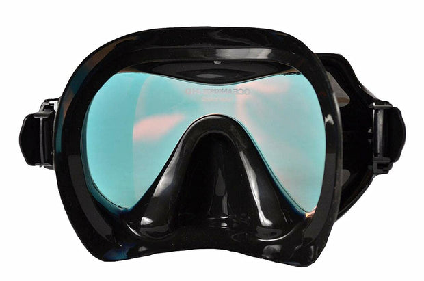 SeaDive Oceanways Superview-HD w/Anti-UV/Glare Optical Multicoating w/Anti-Fog Scuba Dive Mask