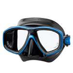 TUSA M-212 Freedom Ceos Scuba Diving Mask(Black/Fishtail Blue)