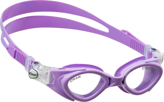 Cressi Crab Kid's Swim Goggles(Lilac/Frame Lilac)