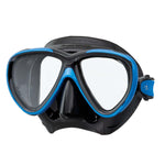 TUSA M-211 Freedom One Scuba Diving Mask(Black/Fishtail Blue)