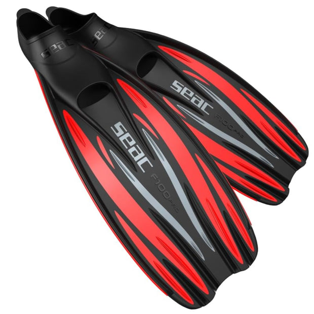 Seac F-100 Pro Full Foot Fin(Red / 38/39)