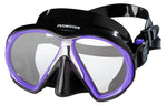 Atomic Aquatics Subframe Mask(Black/Purple / Medium)