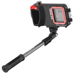 AquaPod Mini Camera Pole with Standard -20 Camera Mount & Action Camera Adapter - Extends 15.5 to 38 - Gets Closer to Subjects - Tilts for Selfies