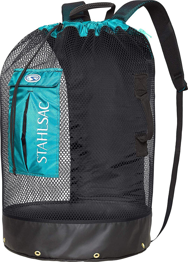 Stahlsac Bonaire Mesh Scuba Diving Equipment Backpack(Aqua)