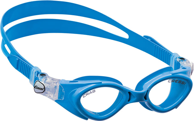 Cressi Crab Kid's Swim Goggles(Matte Blue)