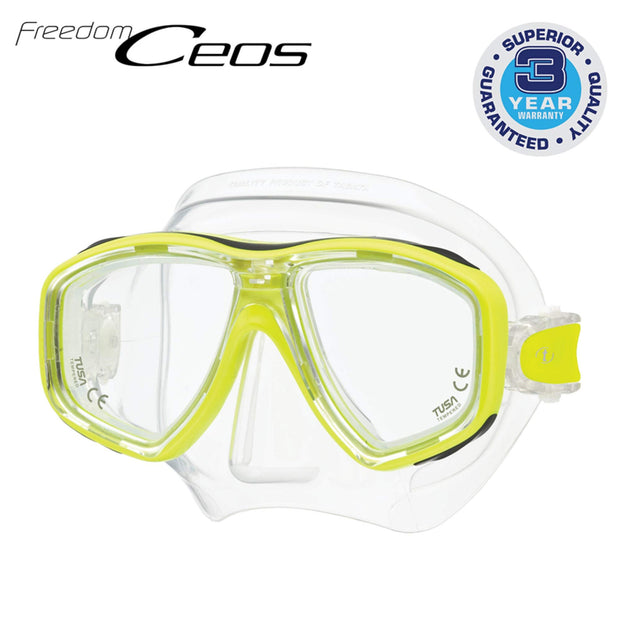 TUSA M-212 Freedom Ceos Scuba Diving Mask