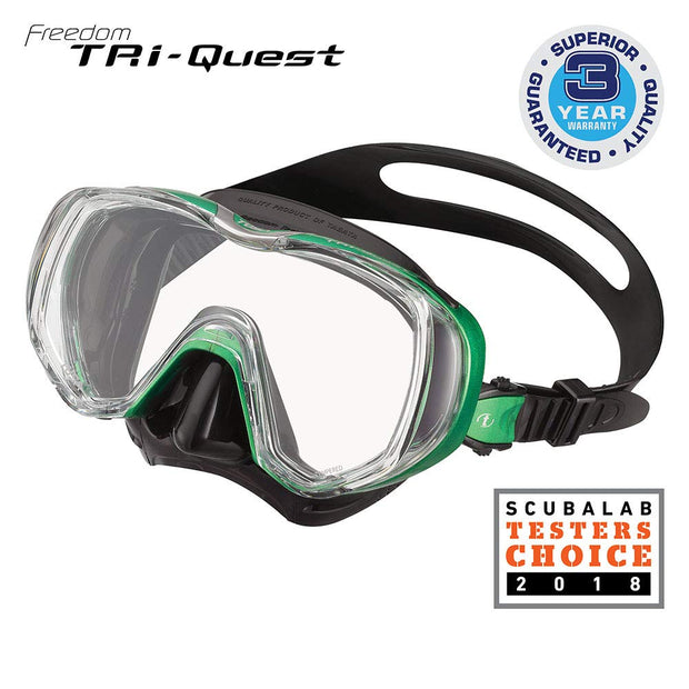 TUSA M-3001 Freedom Tri-Quest Scuba Diving Mask