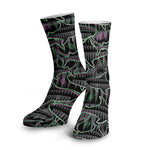 Spacefish Army Dive Socks(Neon Jaws)