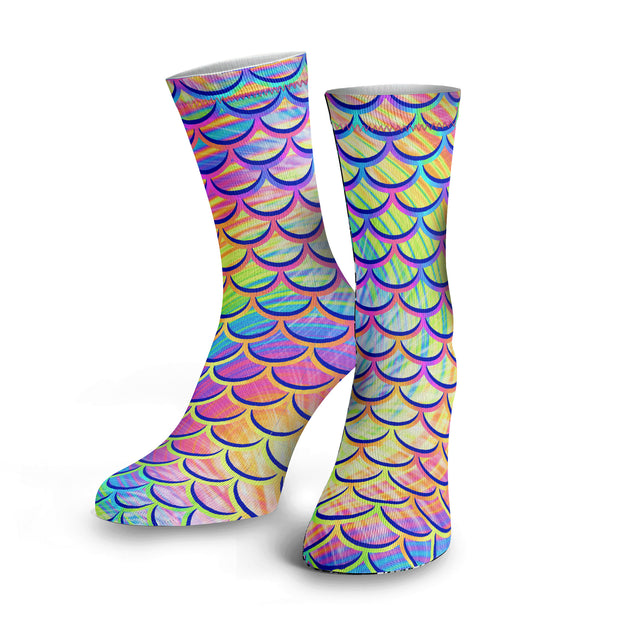 Spacefish Army Dive Socks(Psychedelic Mermaid)