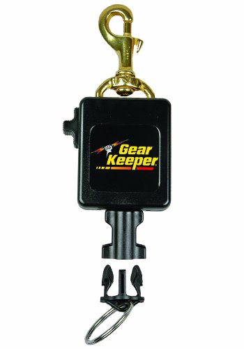 Hammerhead Industries Gear Keeper Locking Scuba Console Retractor  For Securing a Console at the Hip or Chest Area  Available in Various Mounting Options - Made in USA