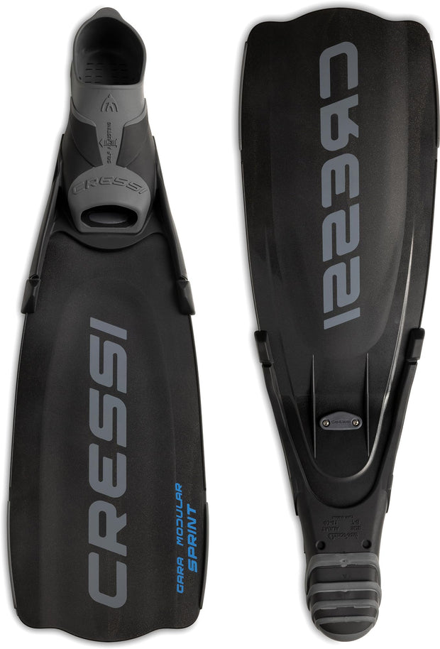 Cressi Gara Modular Sprint Fin(Black / 4/5)