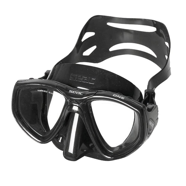 SEAC Motus Tris Freediving and Spearfishing Set - Motus Long Fins, One Diving Mask Jet Snorkel, Shoulder Bag Included