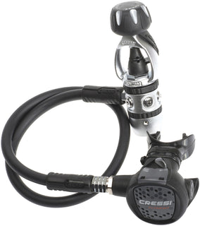 Cressi AC2 Compact Scuba Diving Regulator | Piston 1st Stage, Compact 2nd Stage