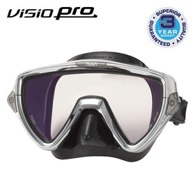 TUSA M-110 Visio Uno Pro Scuba Diving Mask, Chrome