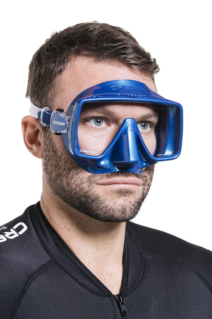 Cressi Frameless Adult Scuba Diving Mask: Wide Visibility, Silicone Skirt: SF1 : Quality Since 1946