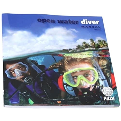 PADI Open Water Diver Manual with Table