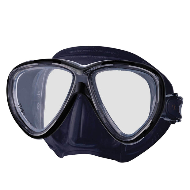 TUSA M-211 Freedom One Scuba Diving Mask, Black/Energy Green
