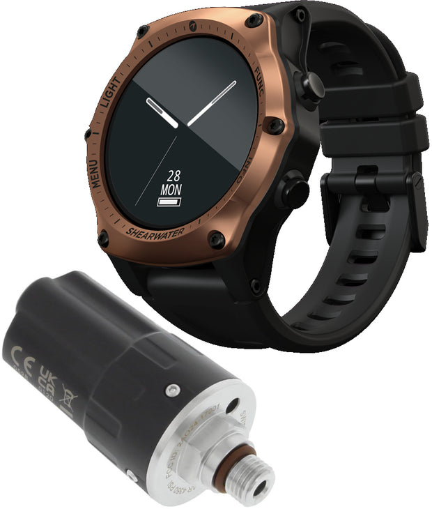 Shearwater Research Teric Color Wrist Dive Computer(Black / Watch Only)