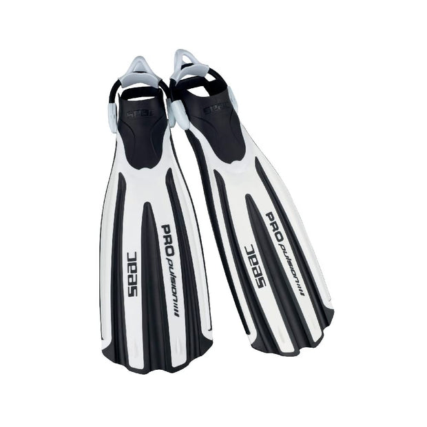 SEAC Propulsion S Open Heel Scuba Diving Fins with Sling Strap and Anatomical Foot Pocket