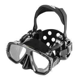 IST ProEar Dive Mask (Black Silicone)