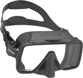 Cressi Frameless Adult Scuba Diving Mask: Wide Visibility, Silicone Skirt: SF1 : Quality Since 1946