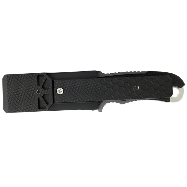 Aqualung Titanium Small Squeeze Lock Knife - Pointed Tip