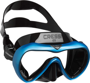 Black/Blue, Clear Lens