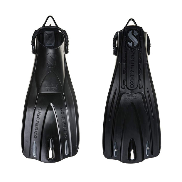 Scubapro GO Sport Fins(Black / X-Small)