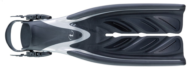 TUSA SF-15 X-Pert Zoom Z3 Open Heel Scuba Diving Fins(Black / Small)