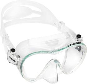 Cressi Kid's Scuba Diving Snorkeling Ultra Light Weight Premium - Mini Frameless: Designed in Italy